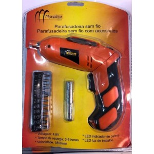 MZ-51174 PARAFUSADEIRA RECARREGAVEL 4,8V...