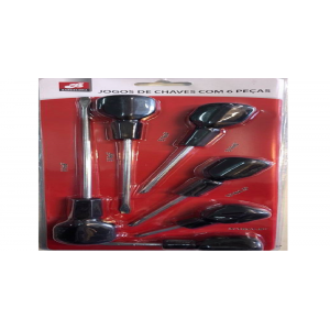 BAR-58315-5 JOGO DE CHAVES COM 6 PEÇAS  ...