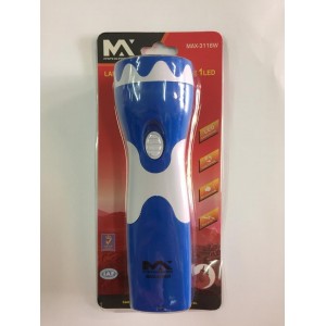 MAX-3116W  LANTERNA RECARREGAVEL 1 LED M...