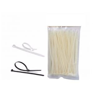  ABRACADEIRA NYLON BRANCA 3,6 X 200MM ME...